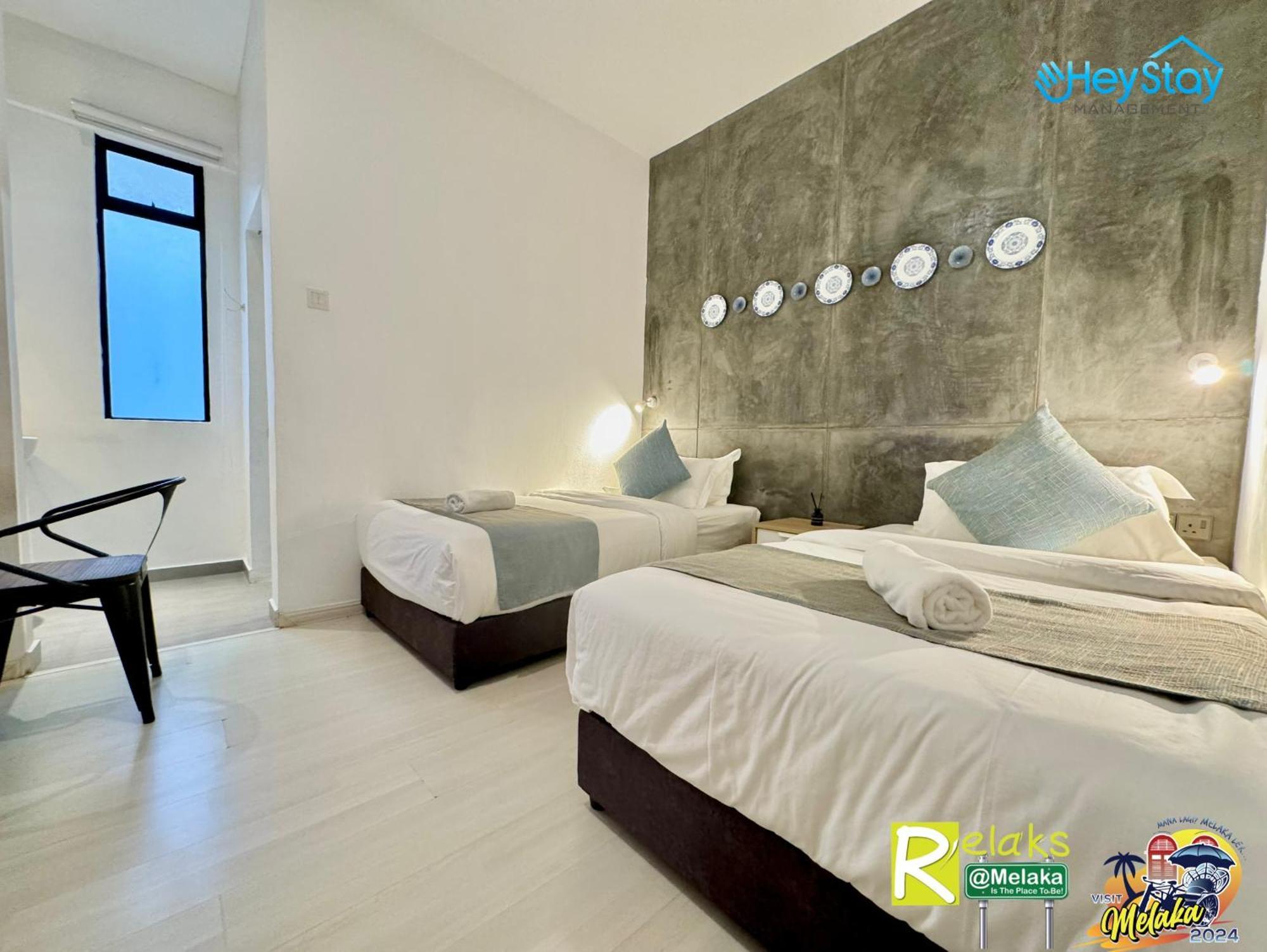 Modern Cave Guest House Walking Distance 5Mins To Jonker Malacca エクステリア 写真
