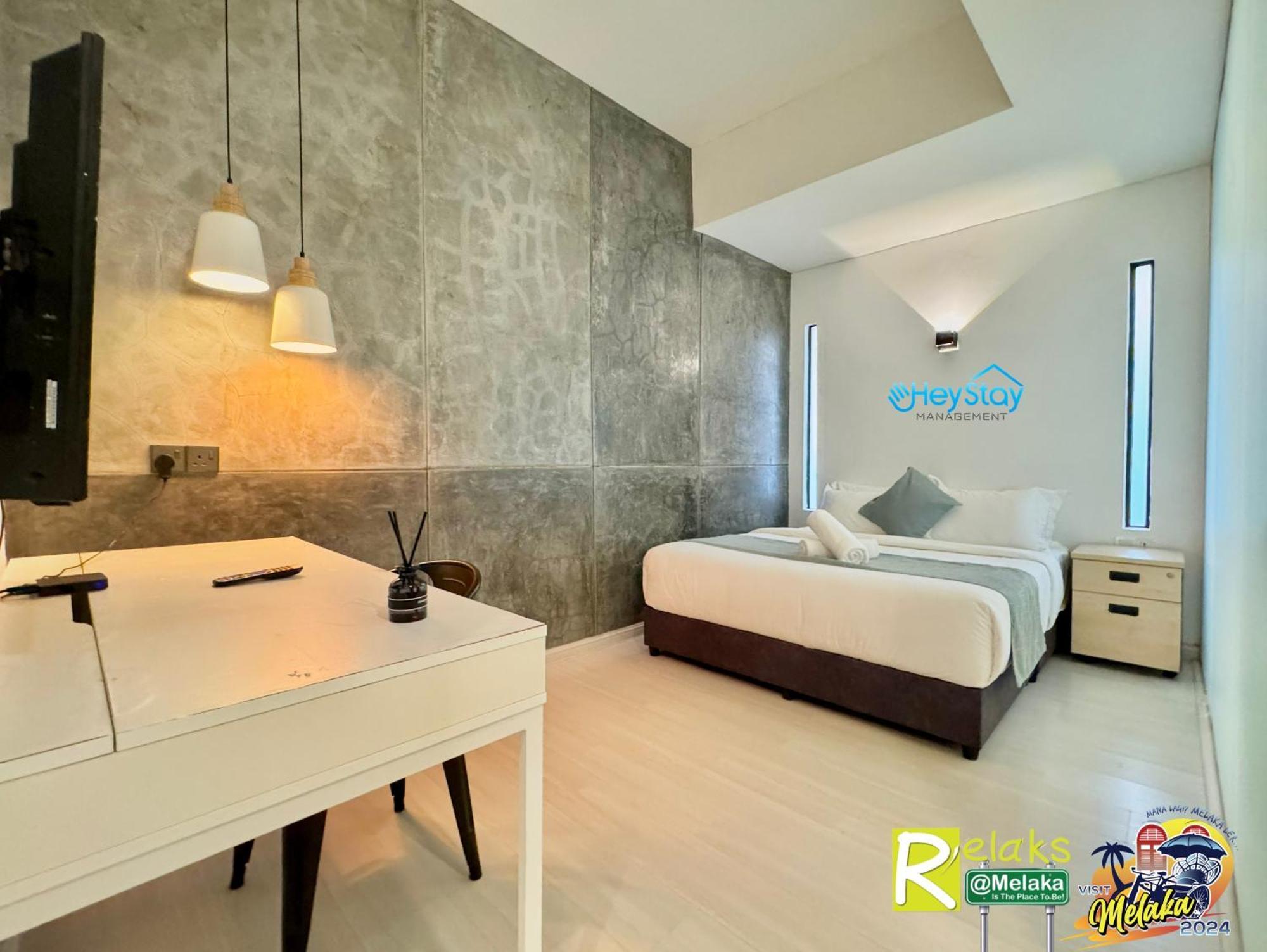 Modern Cave Guest House Walking Distance 5Mins To Jonker Malacca エクステリア 写真