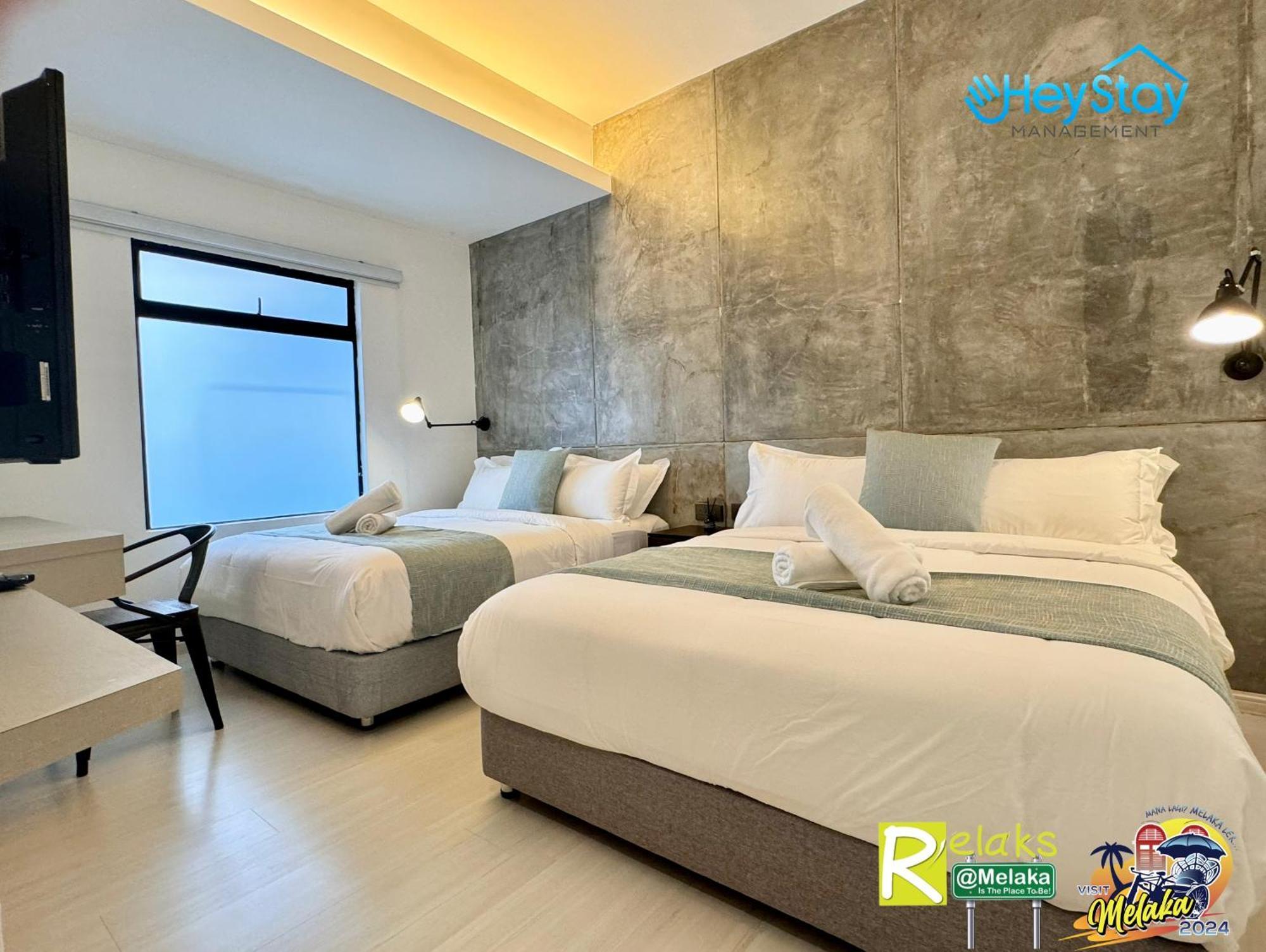 Modern Cave Guest House Walking Distance 5Mins To Jonker Malacca エクステリア 写真