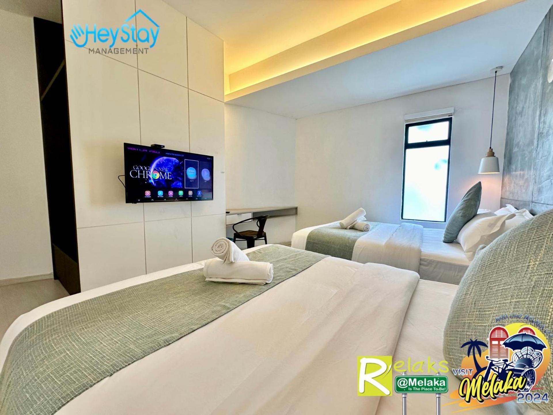 Modern Cave Guest House Walking Distance 5Mins To Jonker Malacca エクステリア 写真