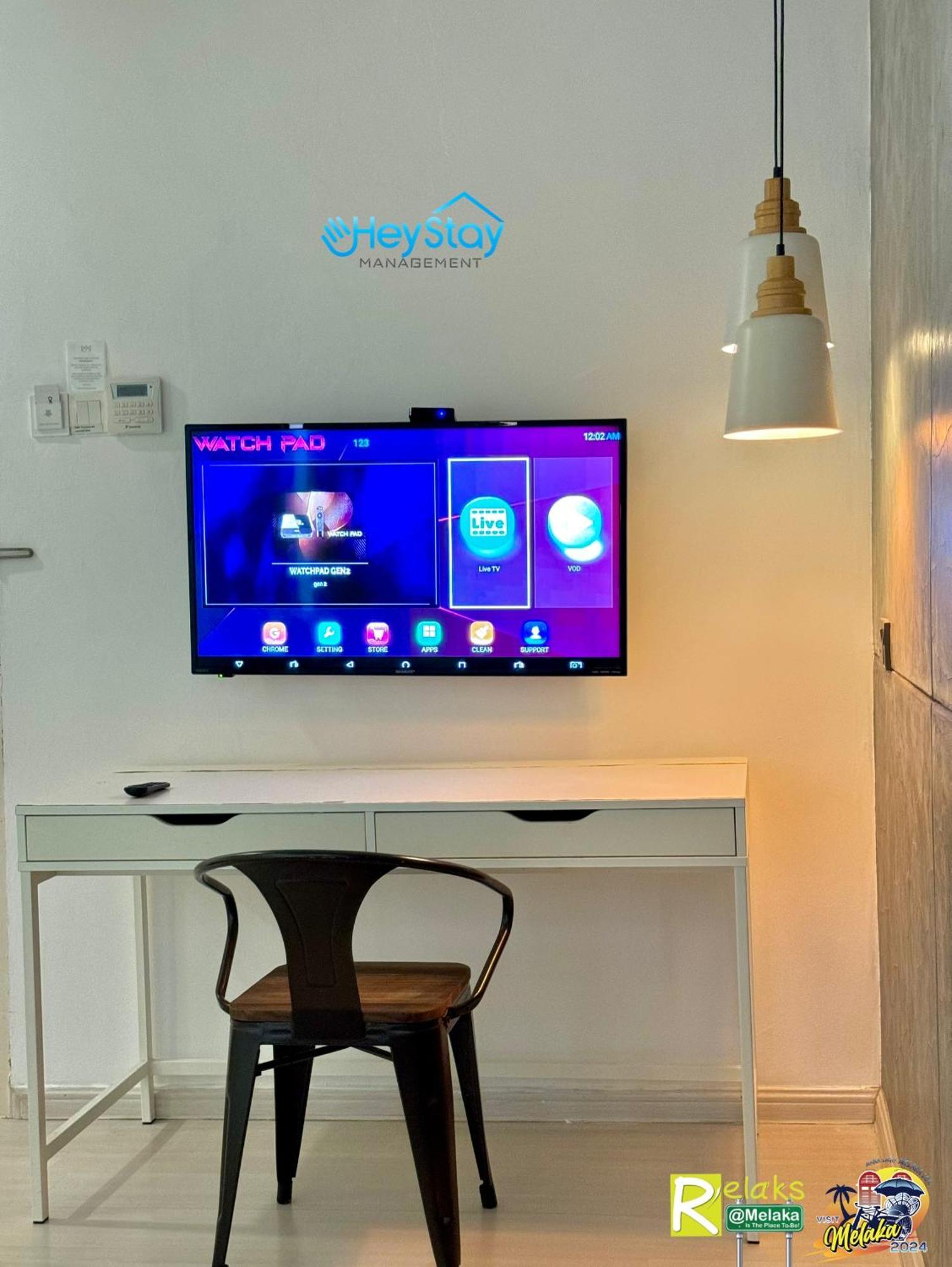 Modern Cave Guest House Walking Distance 5Mins To Jonker Malacca エクステリア 写真