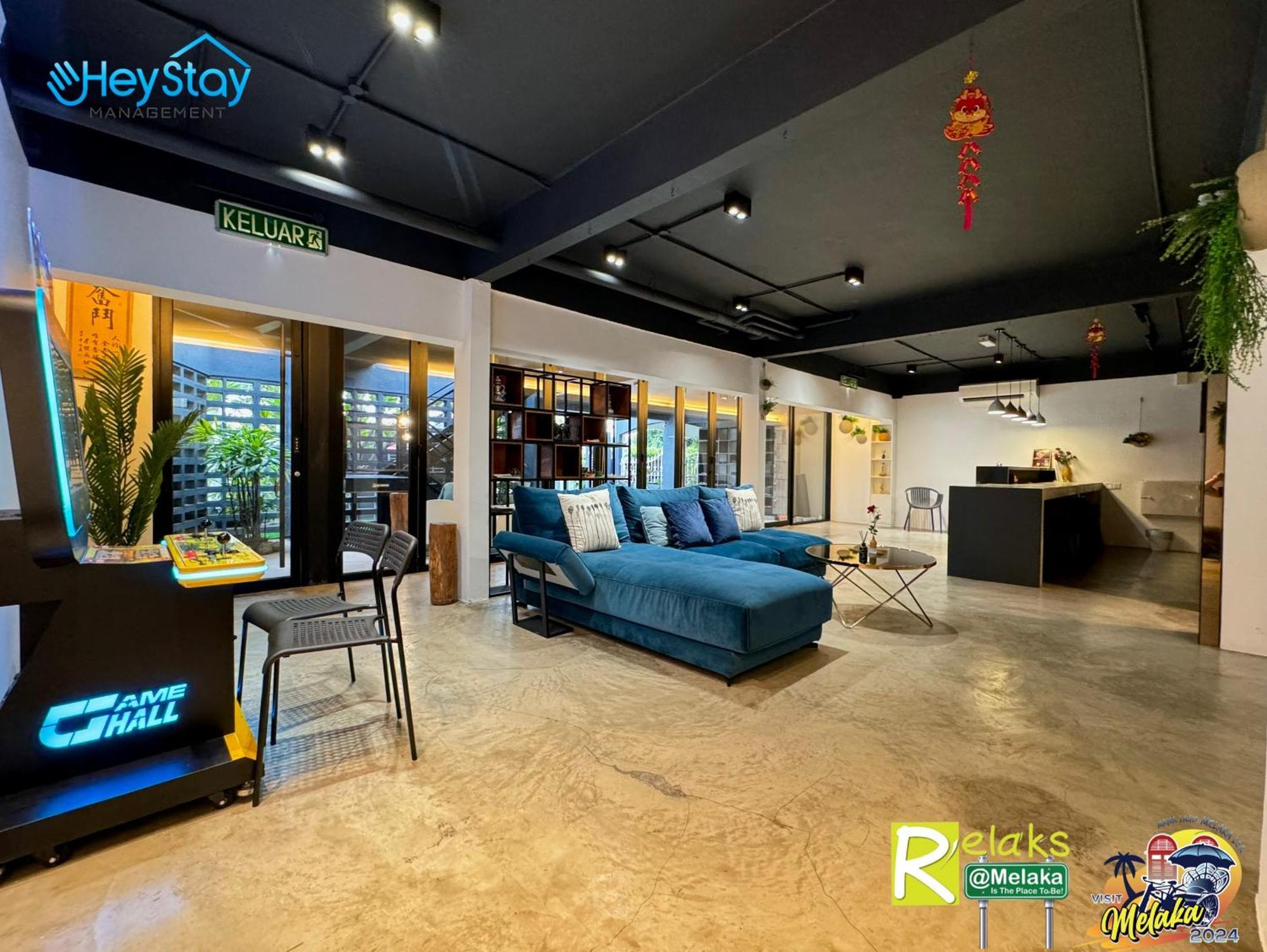 Modern Cave Guest House Walking Distance 5Mins To Jonker Malacca エクステリア 写真