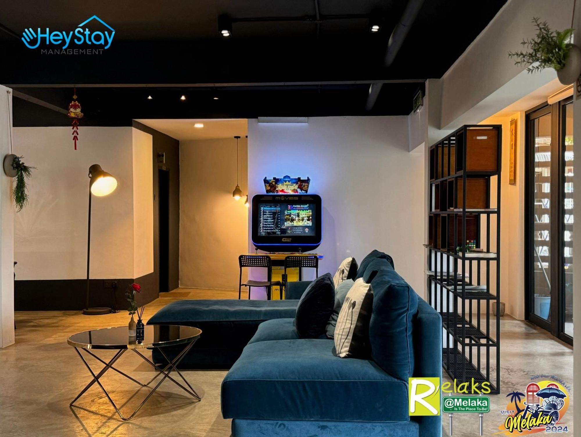 Modern Cave Guest House Walking Distance 5Mins To Jonker Malacca エクステリア 写真
